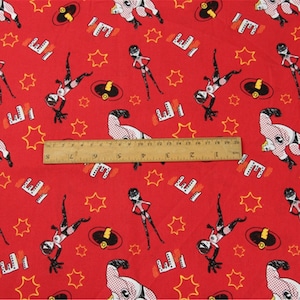 The Incredibles Fabric By Half Yard
