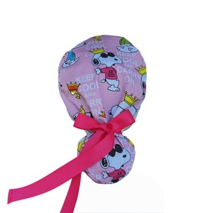 Anime Ponytail Hat,Cartoon Ponytail Cap,Puppy Ponytail Hat,Dog Ponytail Cap,Cute Ponytail Scrub Hat,Dog Ponytail Hat,Womens Ponytail Cap