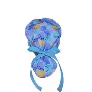 Kat Paardenstaart Cap, Kitten Paardenstaart Hoed, Leuke Paardenstaart Hoed, Kitty Paardenstaart Hoed, Kat Paardenstaart Hoed, Kitten Paardenstaart Cap, Vrouw Paardenstaart Scrub Hoed