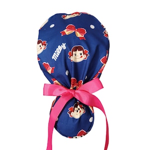 Ponytail Scrub Hat,Ponytail Surgical Hat,Ponytail Hat Women,Ponytail Hat Long Hair,Cartoon Ponytail Cap,Cute Ponytail Cap,Woman Ponytail Hat