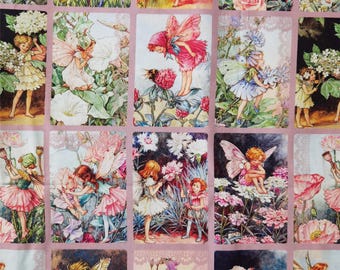 Fairy Fabric,Floral Fabric,Flower Fabric,Quilting Fabric,Upholstery Fabric,Home Decor Drapery Cushion Pillow Tablecloth Fabric By Half Yard