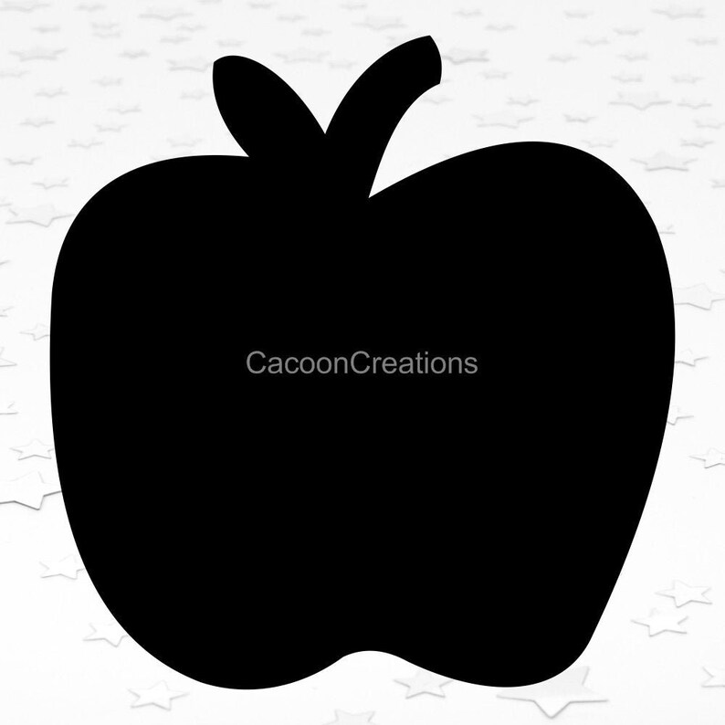 Apple SVG Digital File
