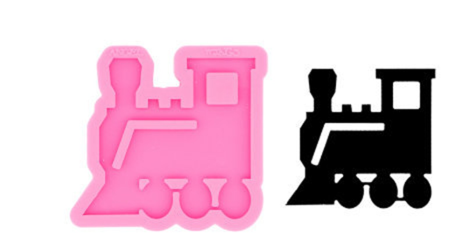 Train Mold Silicone Shiny Epoxy Resin Polymer Clay Etsy