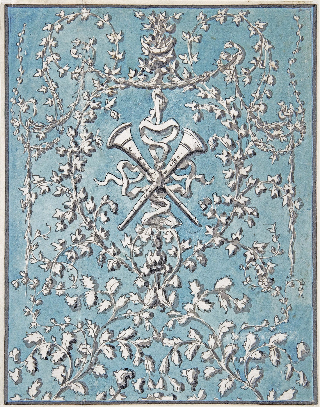 Antique French Blue Wall Decor Set of 2 Prints French Etsy