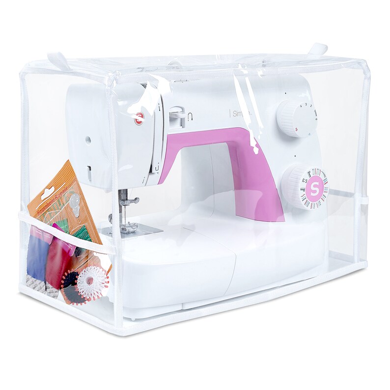 Addicted DEPO Sewing Machine Clear Vinyl Cover with 2 Lateral Etsy