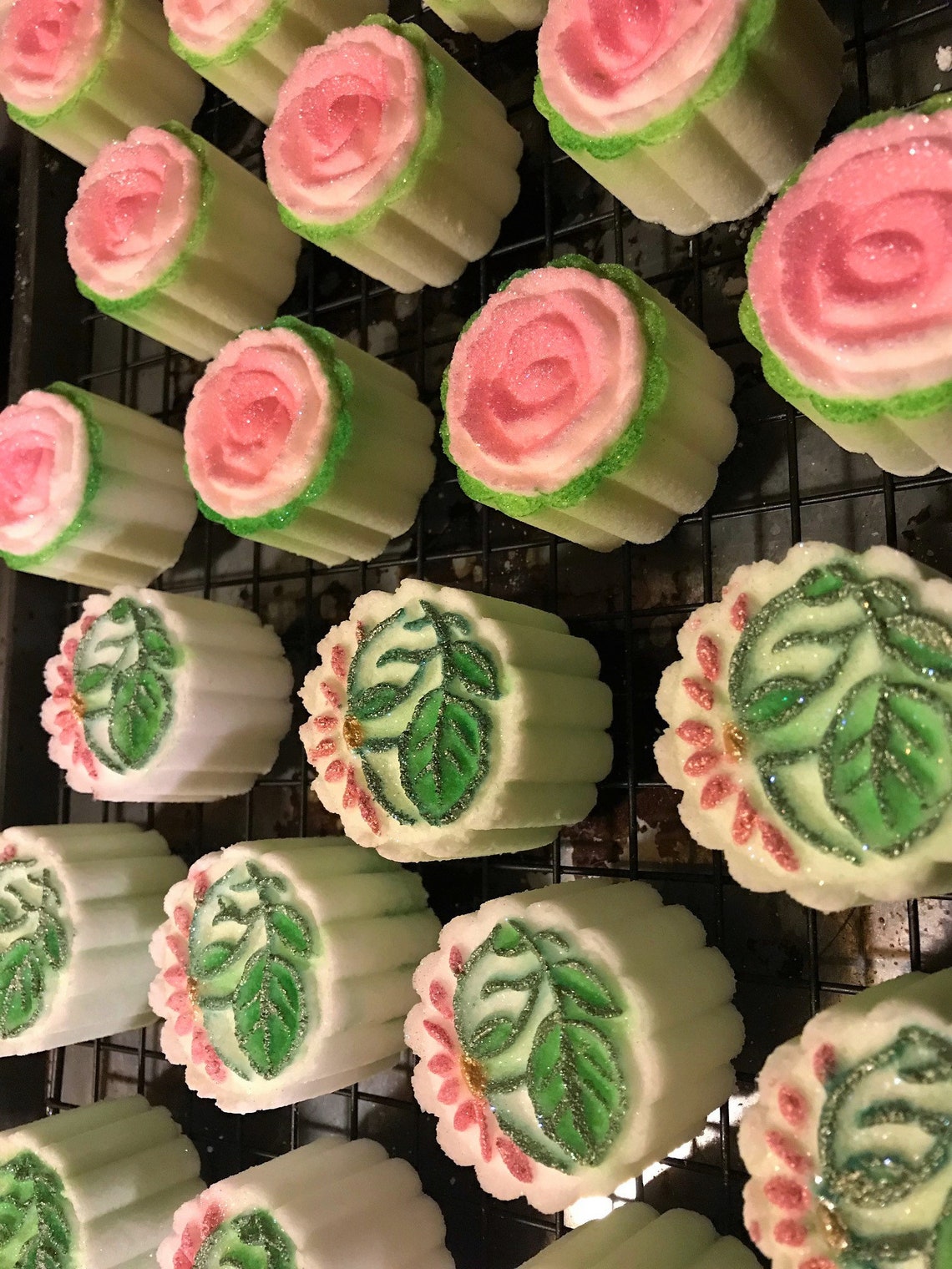 Epsom Salt Bath Cakes small Etsy