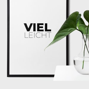 Graphic &quot;VIEL.LEICHT &quot; for download