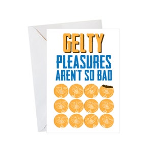Gelty Pleasures Hanukkah Card, Hanukkah cards, Funny Hanukkah Card, Happy Hanukkah Card, Jewish Holiday Card, Jewish Greeting Card