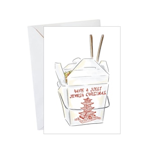 Jewish Christmas Card, Hilarious Jewish Christmas Card, Interfaith Card, Merry Christmas, Funny Christmukkah Card, Funny Jewish Cards