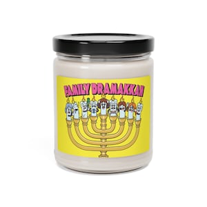 Funny Hanukkah Candle, Family Dramakkah, Happy Hanukkah, Hanukkah Gift, Happy Chanukah, Hanukkah Decor, Jewish Gift