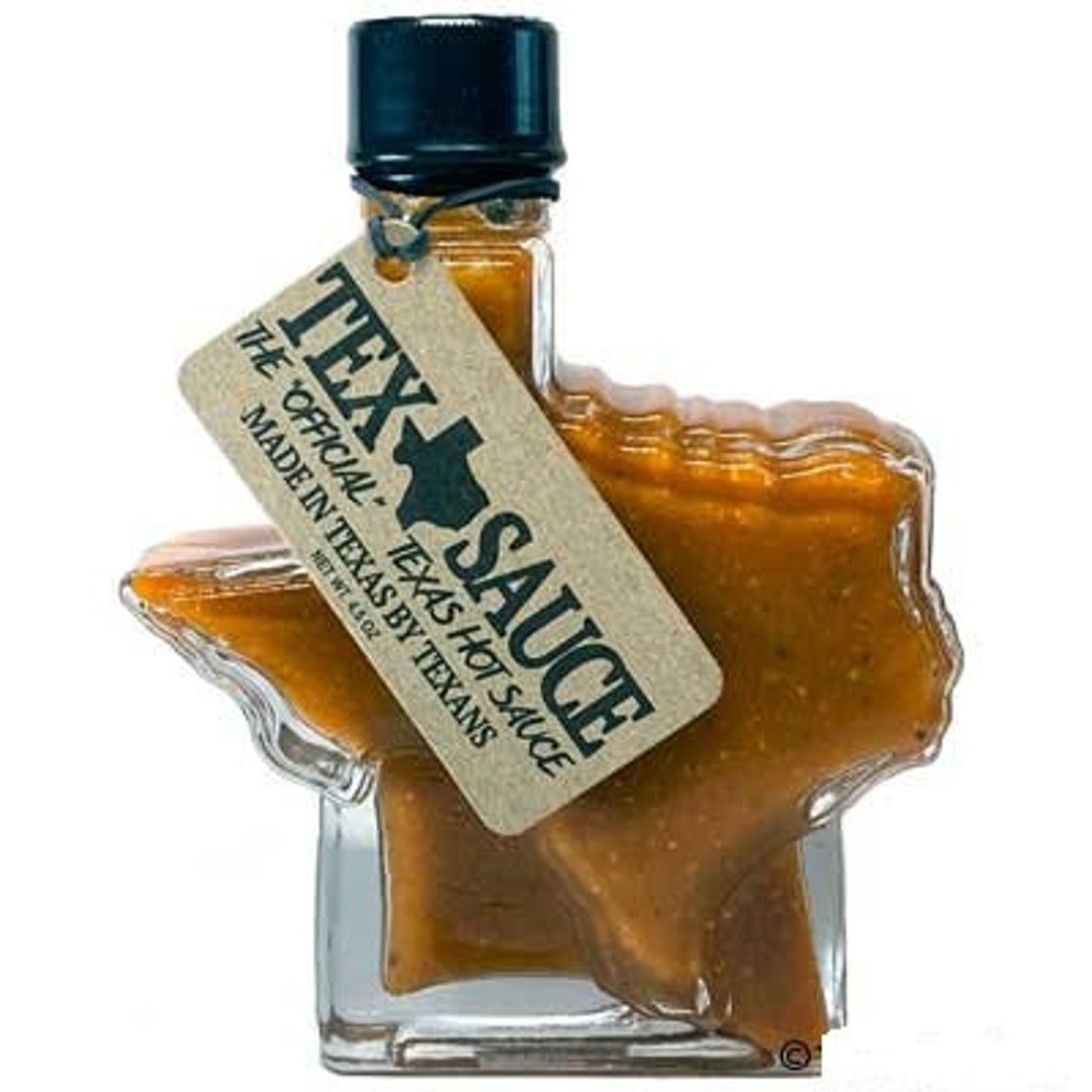 Tex Sauce the Official Texas Hot Sauce Made in Texas Etsy