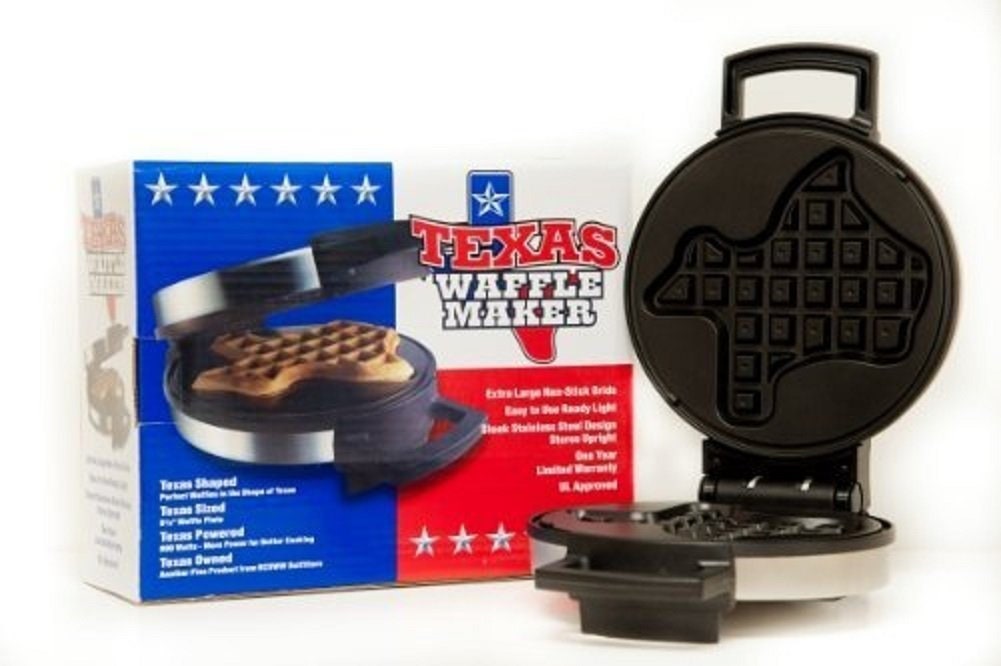 waffle maker texas shape