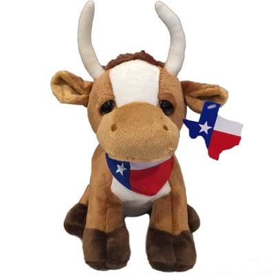 longhorn stuffed animal