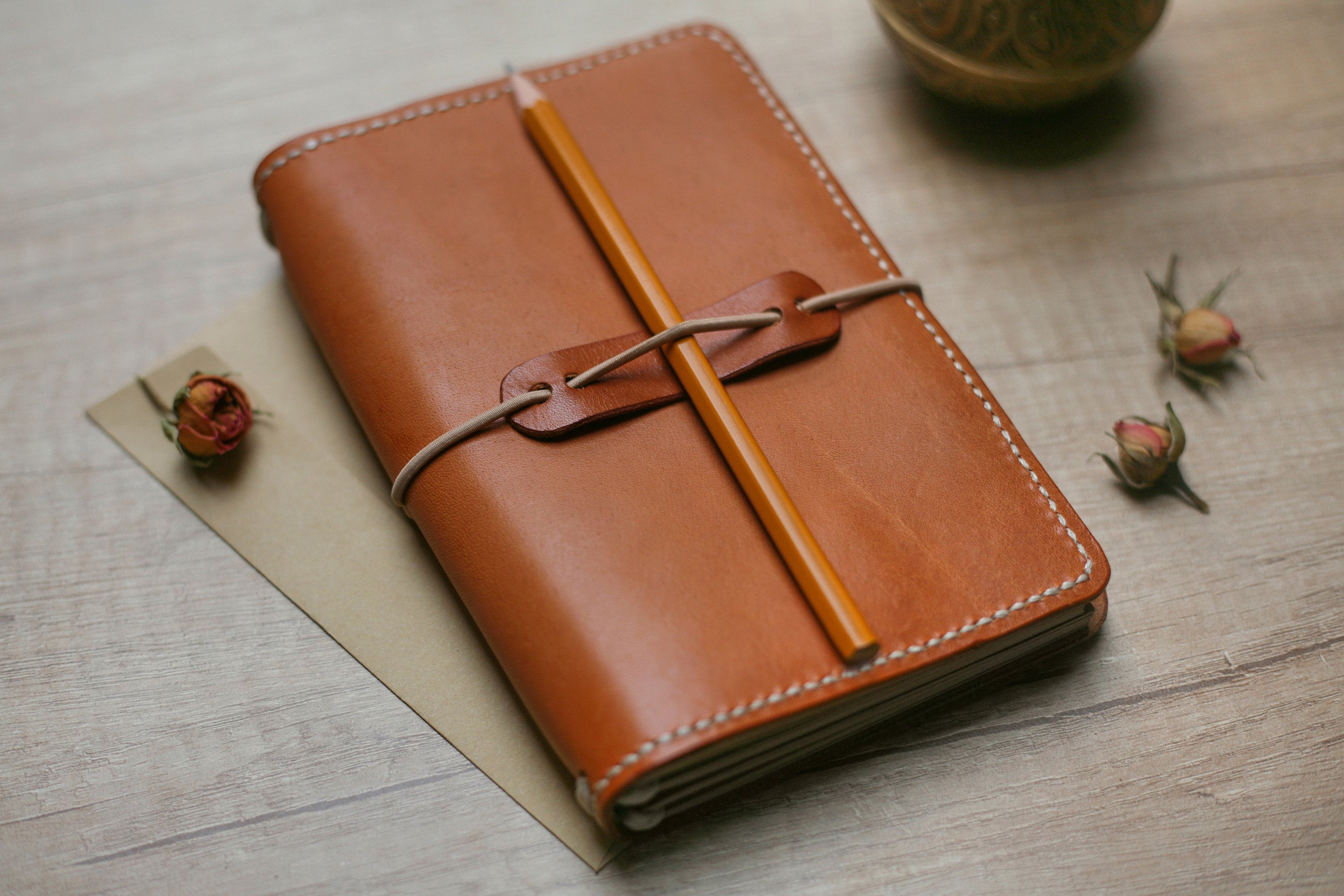 Personalized leather journal refillable notebook journals Etsy