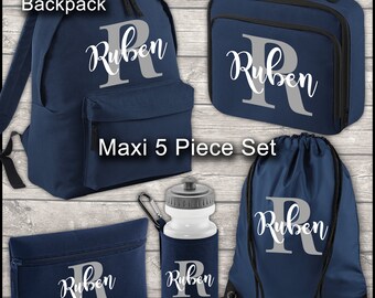 lunch bolsa with initial