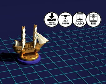 Merchant Ships compatible with Merchants and Marauders (STL file download)