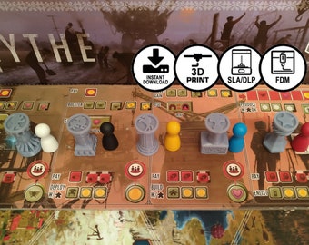 Scythe-upgrade speleractietokens (download STL-bestand)