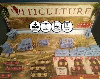 Edificios mejorados de Viticulture Essential Edition (descarga de archivo STL)