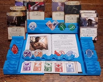 Player Dashboards for Eldritch Horror - (Printed using PLA filament)