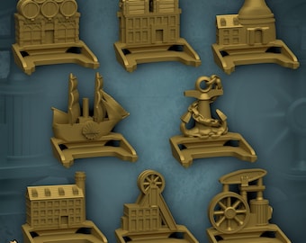 Brass Lancashire and Birmingham Industries for Resin and Filament Printers