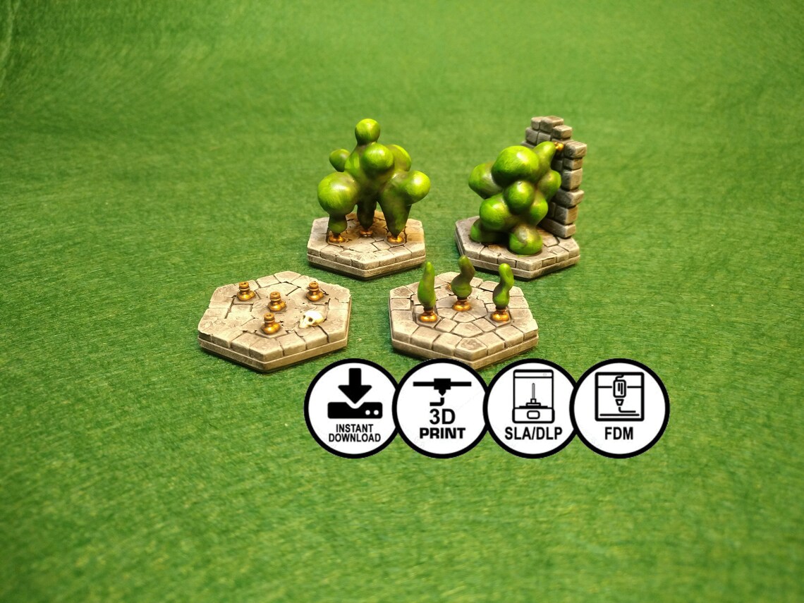 Gas Traps for use with DnD / Gloomhaven / Frosthaven / Descent Etsy