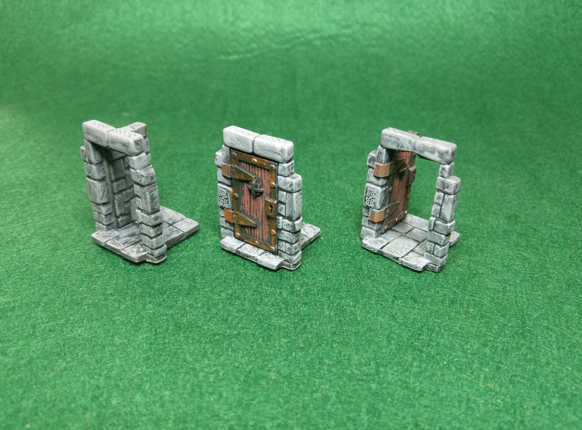 Stairs Down Doors and Blocked Passageway for Use With - Etsy UK