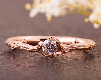 Twig Engagement Ring