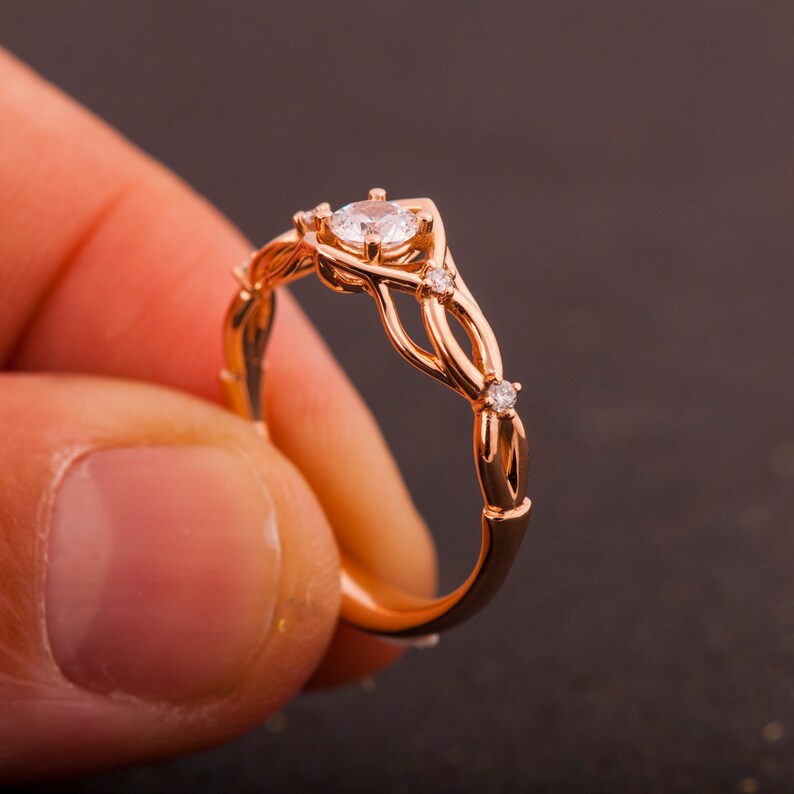 Celtic Engagement Ring Etsy