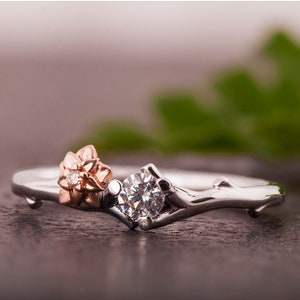 Twig Engagement Ring