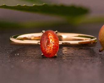 Sunstone Ring