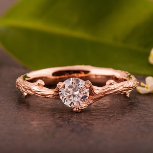Twig Engagement Ring