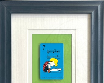 Schroeder Piano - Snoopy Vintage 1961 - Card Wall Art Gift