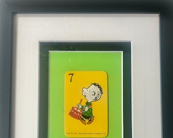 Franklin Snoopy - 1968 Playing Card - Vintage Art Gift