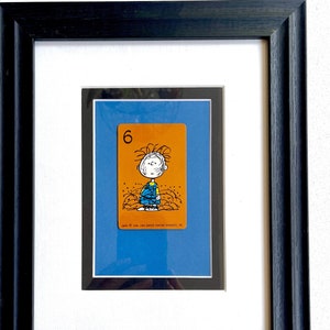 Snoopy PigPen 1950 * Carta da gioco vintage * Regalo di arte murale