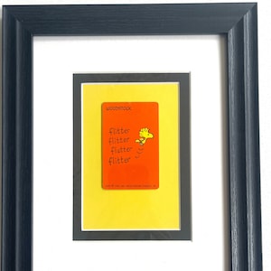 Woodstock * Snoopy Vintage 1965 * Regalo artistico con carte da gioco