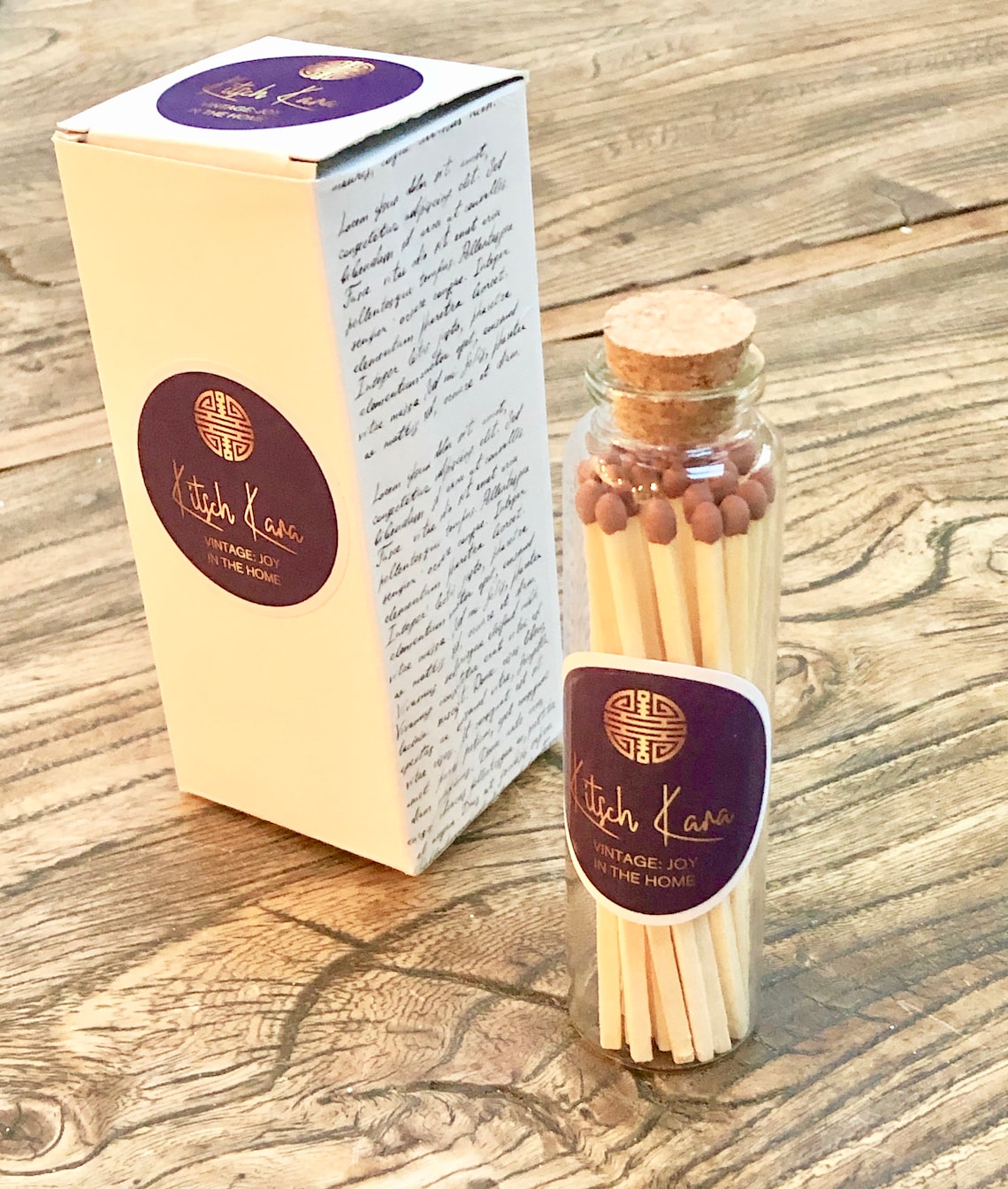 Long Matches in Bottle Ideal for Candles Etsy