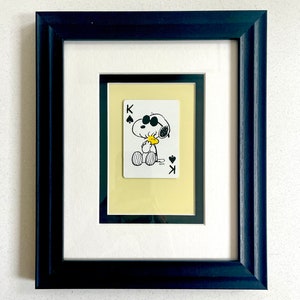 Snoopy Gift Vintage 1998 Speelkaartkunst afbeelding 6