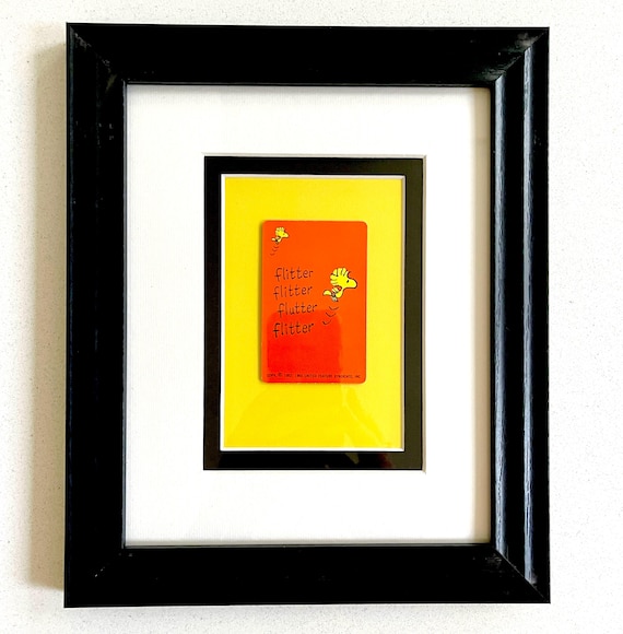 希少【Hallmark】ヴィンテージアートフレーム スヌーピー＆ウッド