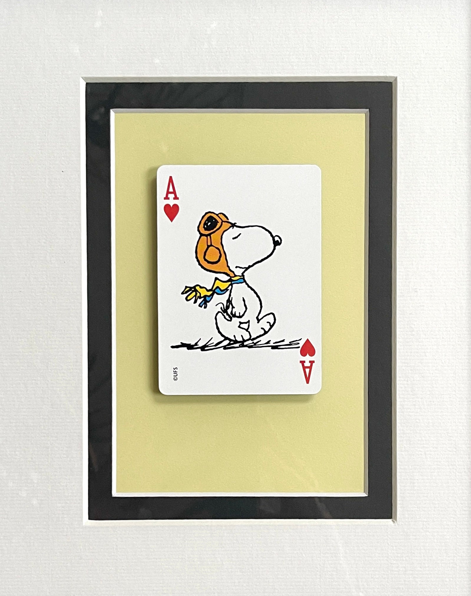 Vintage Pilot Snoopy Framed Art: 2000 Peanuts Collectible - Etsy
