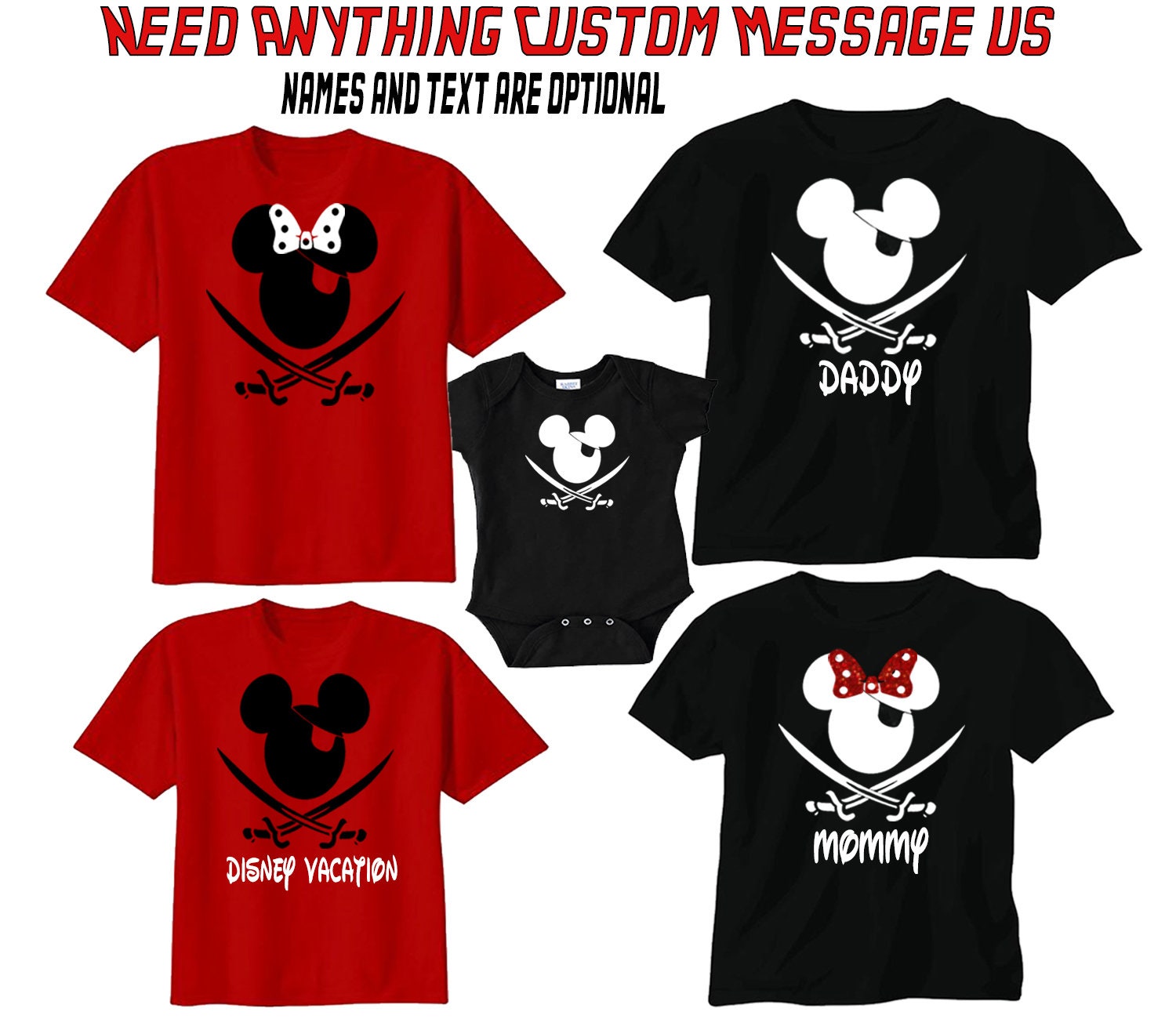 Disney Cruise Shirts Pirate Night Disney Shirts Family Etsy