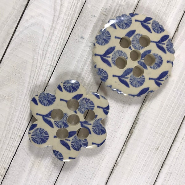 Ceramic Flower Frog Etsy