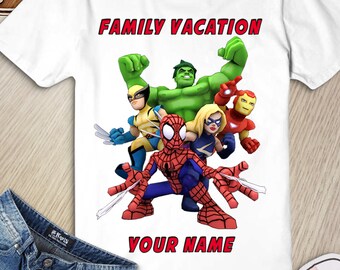 Marvel dad shirt | Etsy España
