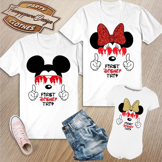 my first disney trip shirt boy