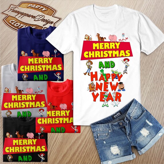 toy story christmas shirt
