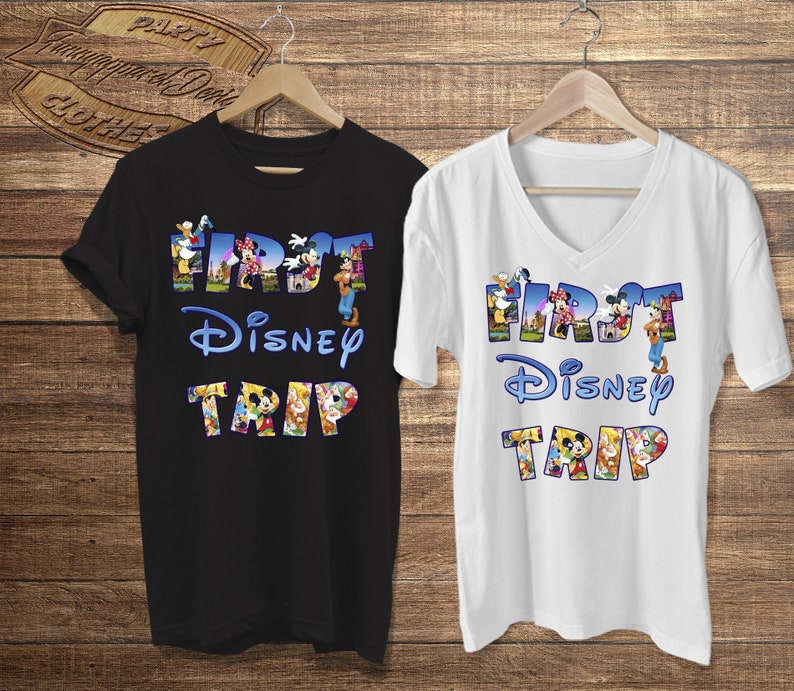 etsy matching disney shirts