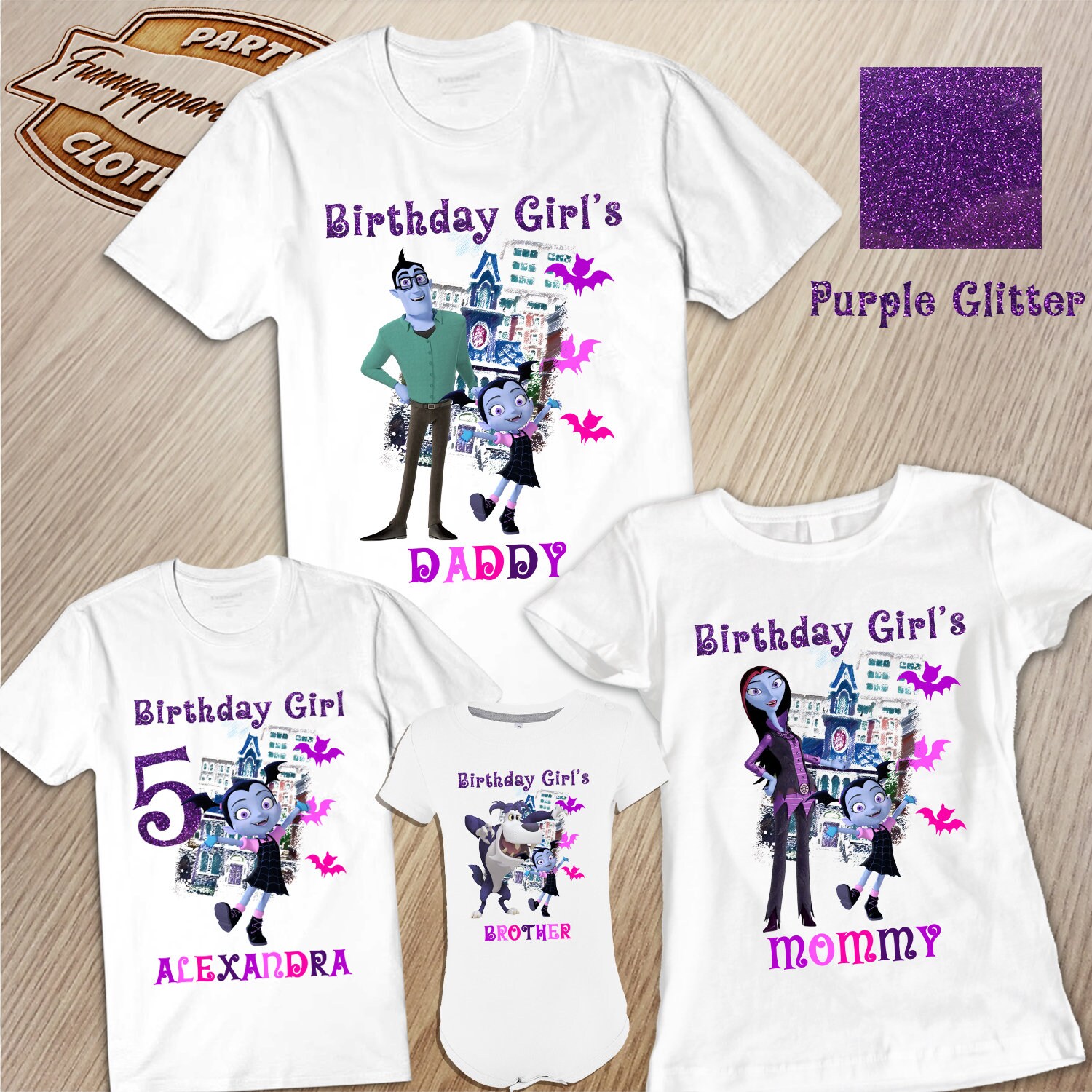 Download Vampirina Birthday Shirt Vampirina Family Shirts Vampirina Etsy