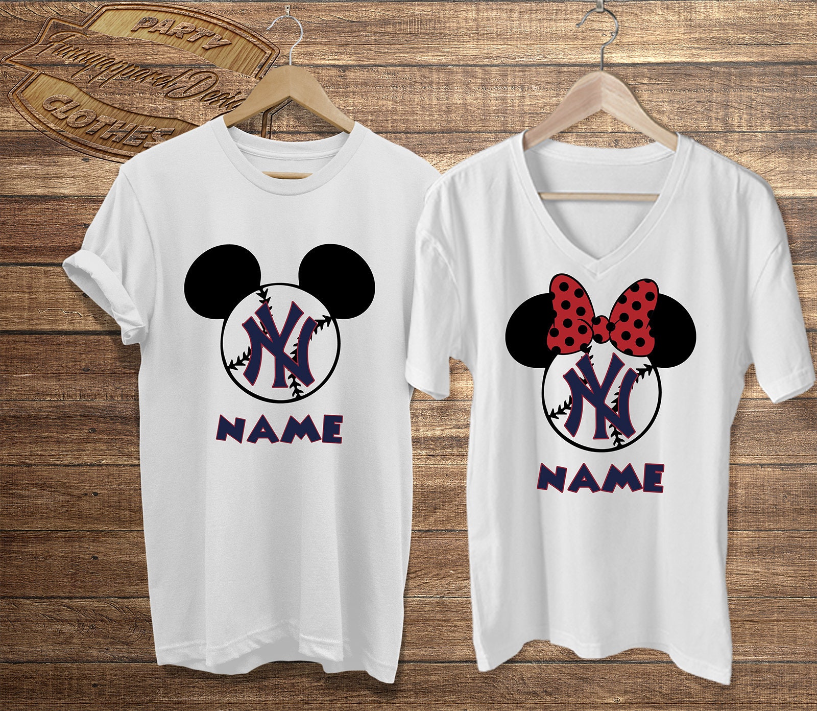 Baseball Mickey Shirt Disney Baseball Shirts Family Sport | Etsy