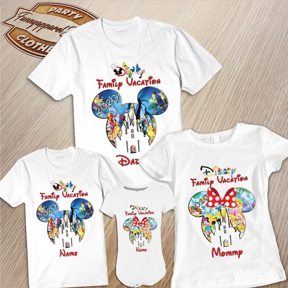 disney vacation shirts etsy