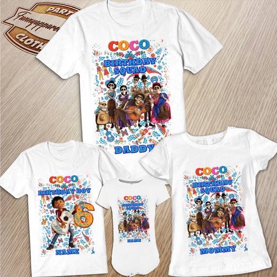 pixar coco shirt
