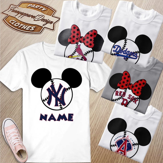 disney baseball shirt